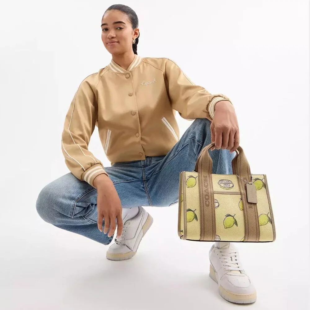 🍋Coach Smith Tote Bag 24 With Lemon Print - Picture 4 of 9